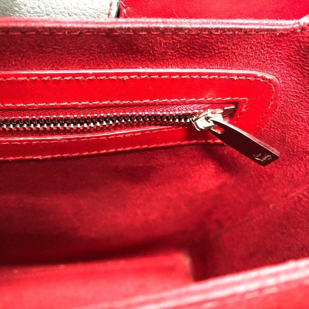 CHRISTIAN LOUBOUTIN Blue Leather Shoulder Bag - Picture 10 of 14